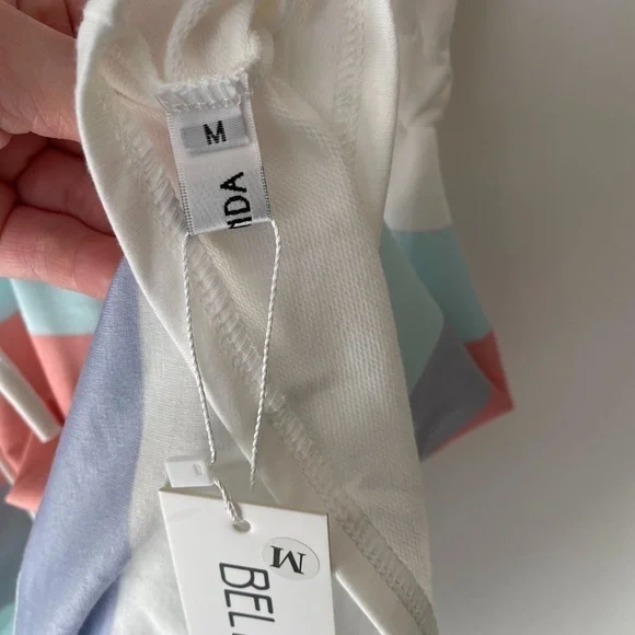 NWT Belinda Striped Pastel Dress - Picture 5 of 6